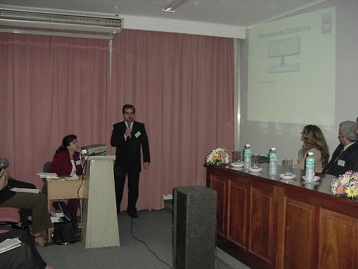 Agr. Walter Wiede ( Direcci�n General de Catastro y Cartograf�a de Corrientes)