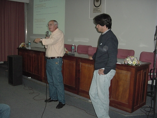 Ingenieros  Hugo ROHRMANN y Miguel A. VALIENTE